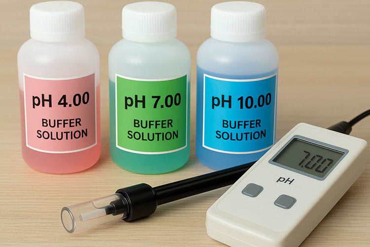 کالیبراسیون pH متر